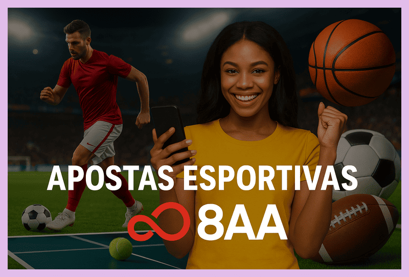Aposte em apostas esportivas no cassino online 8AA
