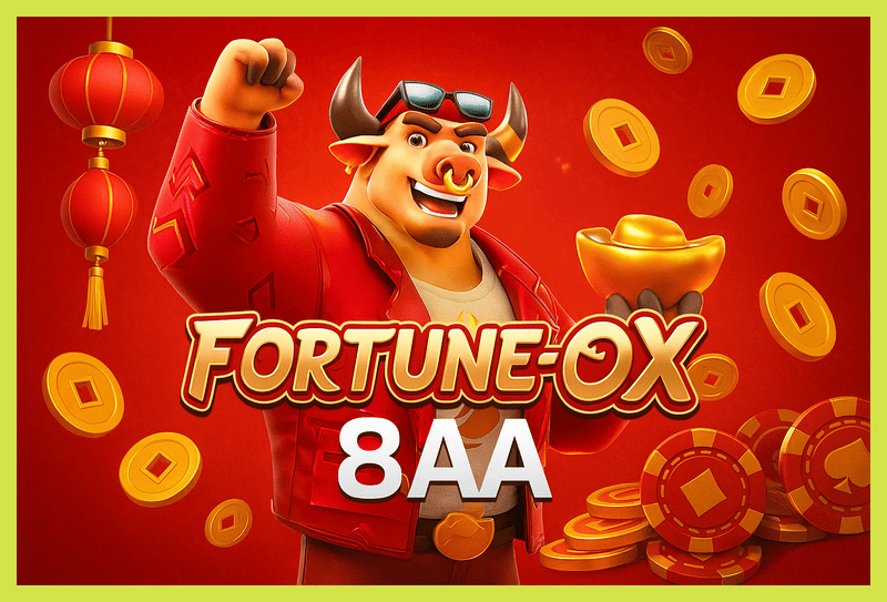 Fortune Ox no 8AA - Aposte Agora e Reivindique Seus Ganhos